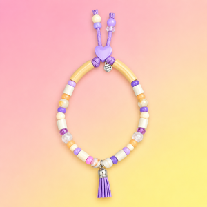 Collier anti tique chien Lilura avec perles céramiques EM Peps4Pets